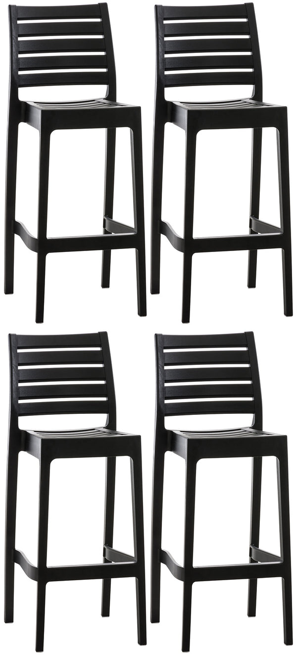 Set of 4 bar stools Ares