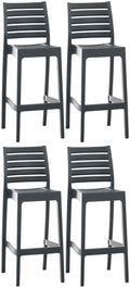 Set of 4 bar stools Ares