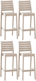 Set of 4 bar stools Ares