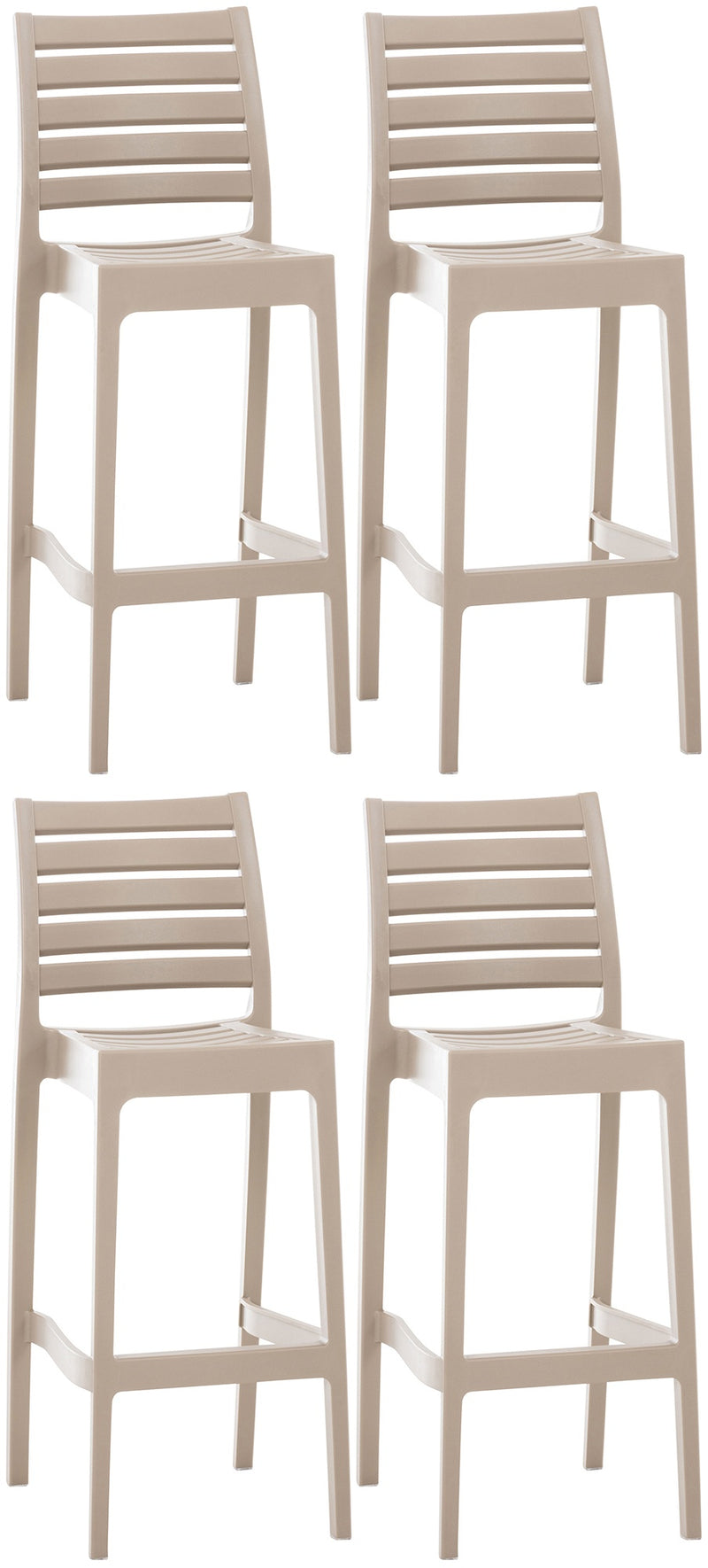 Set of 4 bar stools Ares