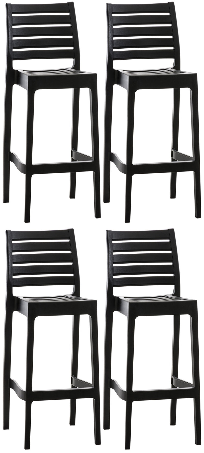 Set of 4 bar stools Ares