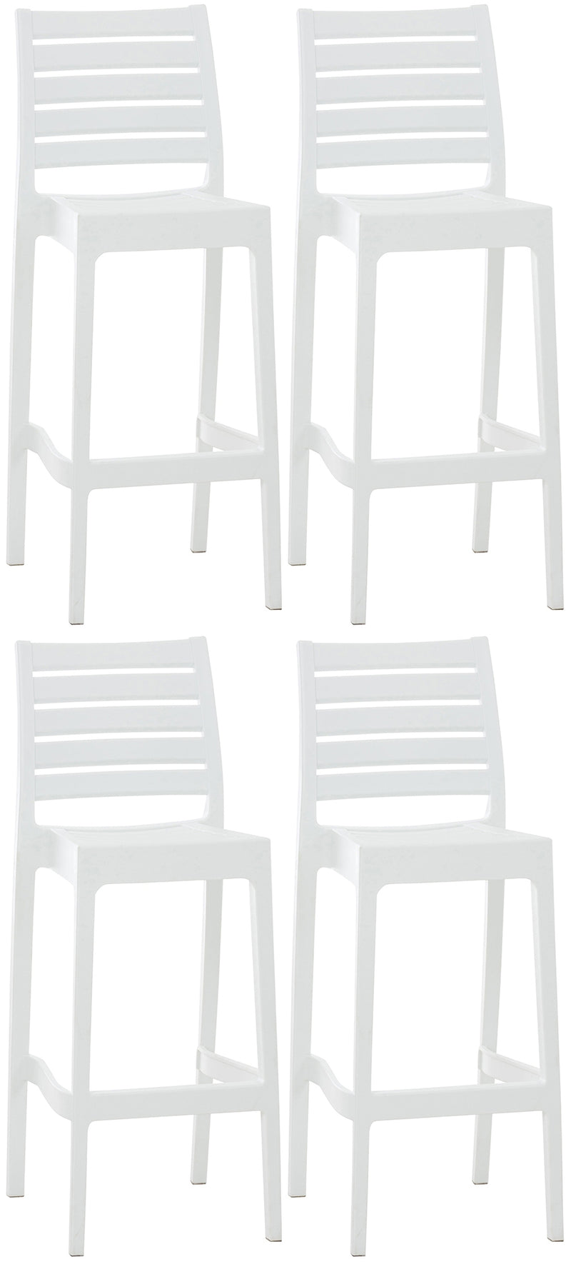 Set of 4 bar stools Ares