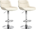 Set of 2 bar stools Vonore fabric