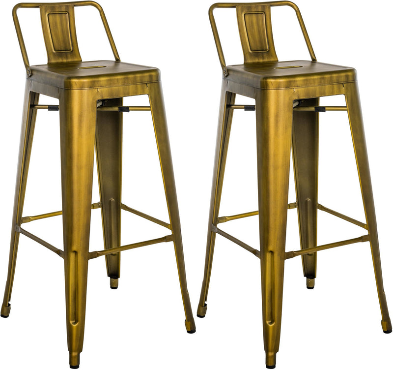 Set of 2 bar stools Mason