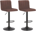 Set of 2 bar stools Jamie velvet