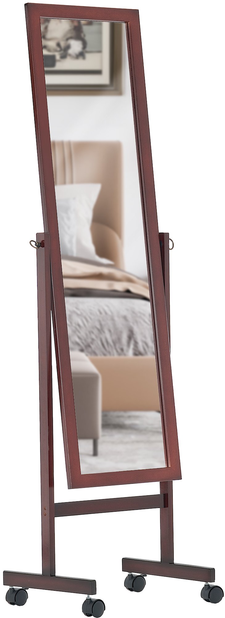 Yolanda square standing mirror