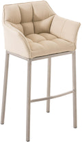 Bar stool Damaso fabric with 4-foot frame