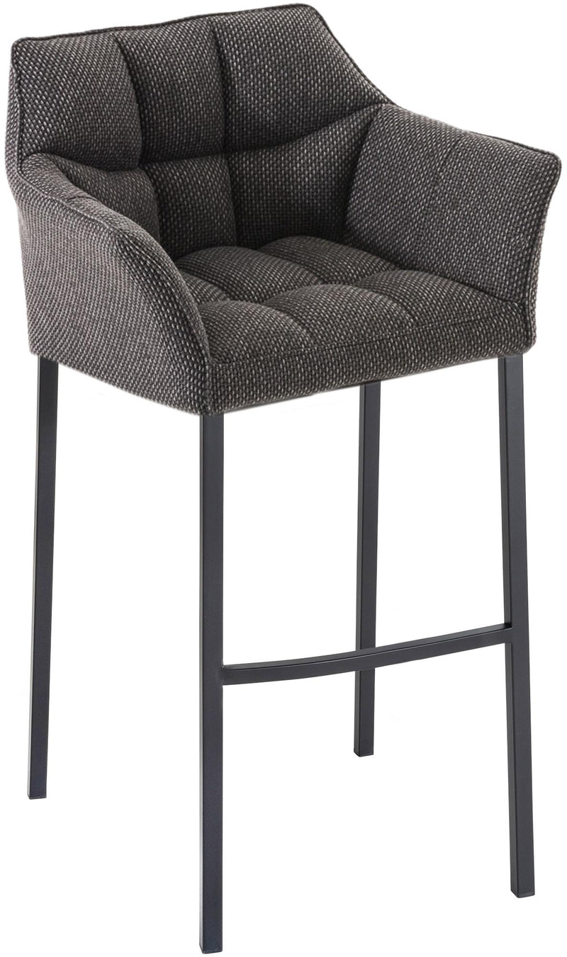 Bar stool Damaso fabric with 4-foot frame