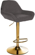 Barhocker Braga Gold Stoff