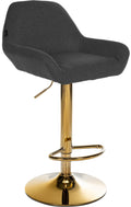 Barhocker Braga Gold Stoff