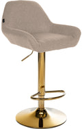 Barhocker Braga Gold Stoff