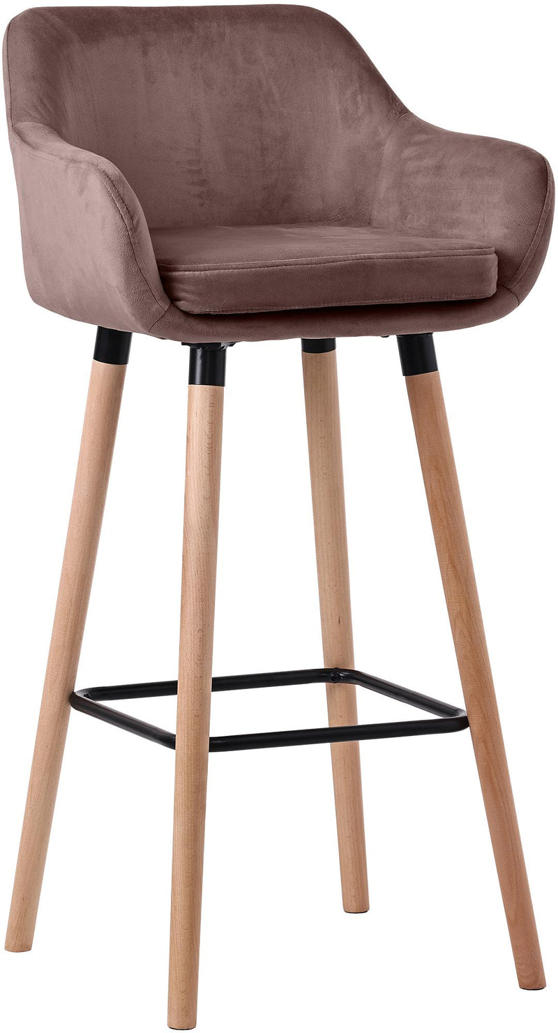 Bar stool Grant velvet