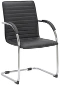 Tira artificial leather visitor chair