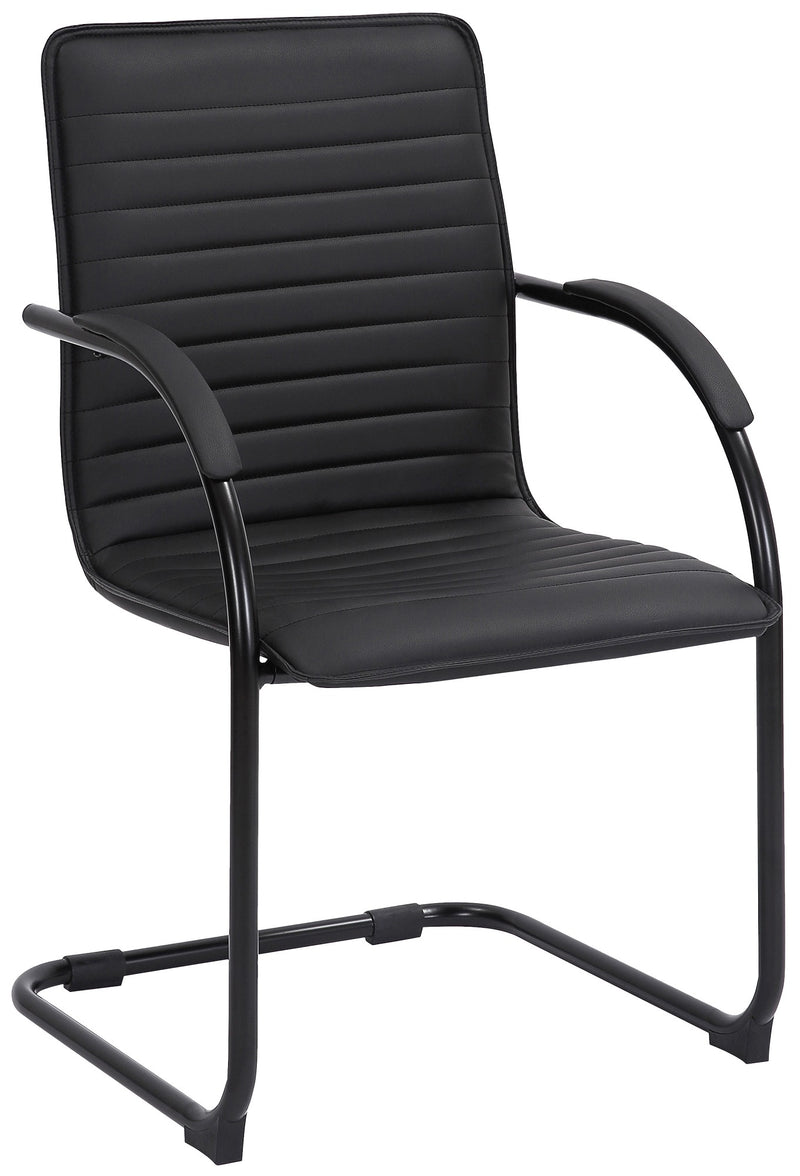 Tira artificial leather visitor chair