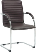 Tira artificial leather visitor chair