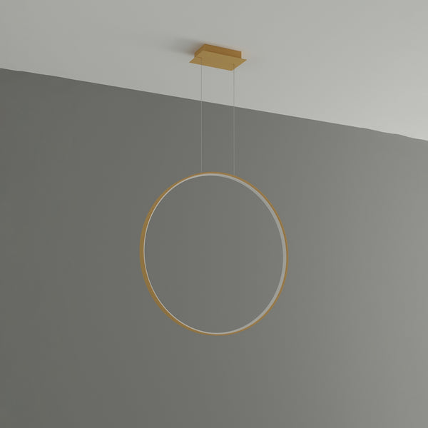 Hanging light RIO 78 gold LED 3000K