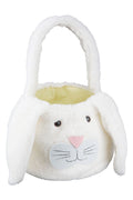 Set of 12 "Plush" bunny bags in gray or white - cuddly Easter companions