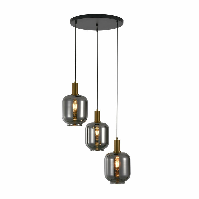 Lily 3-lamps hanglamp rond