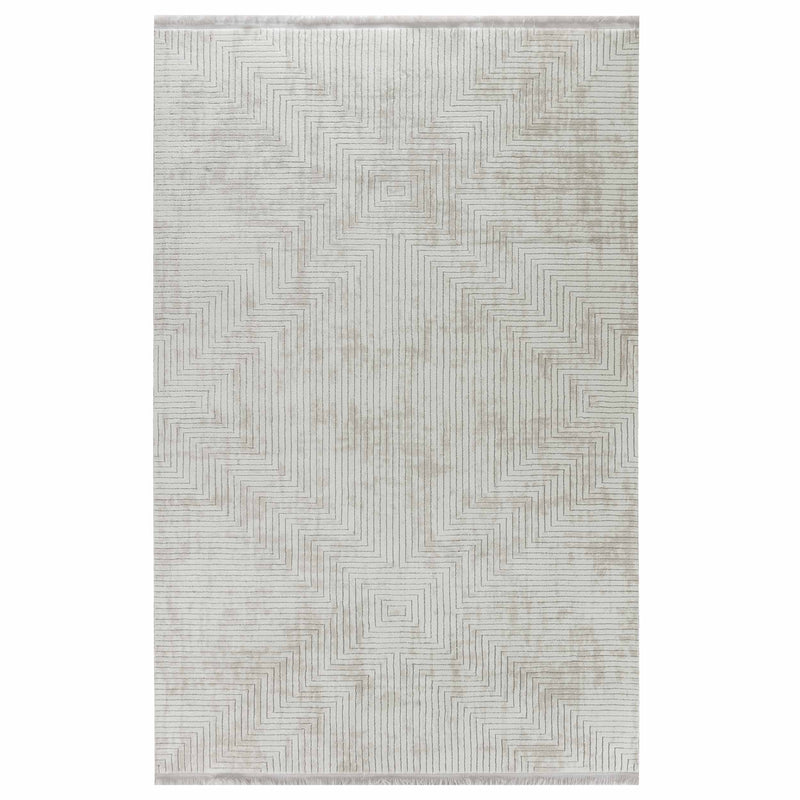 Sehrazat Premium Glory 200 Collection Beige - Premium designer carpet with 3D effect