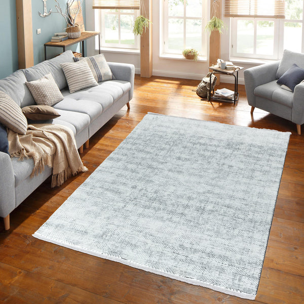 Sehrazat Premium Glory 210 Collection Light Gray - Premium designer carpet with 3D effect