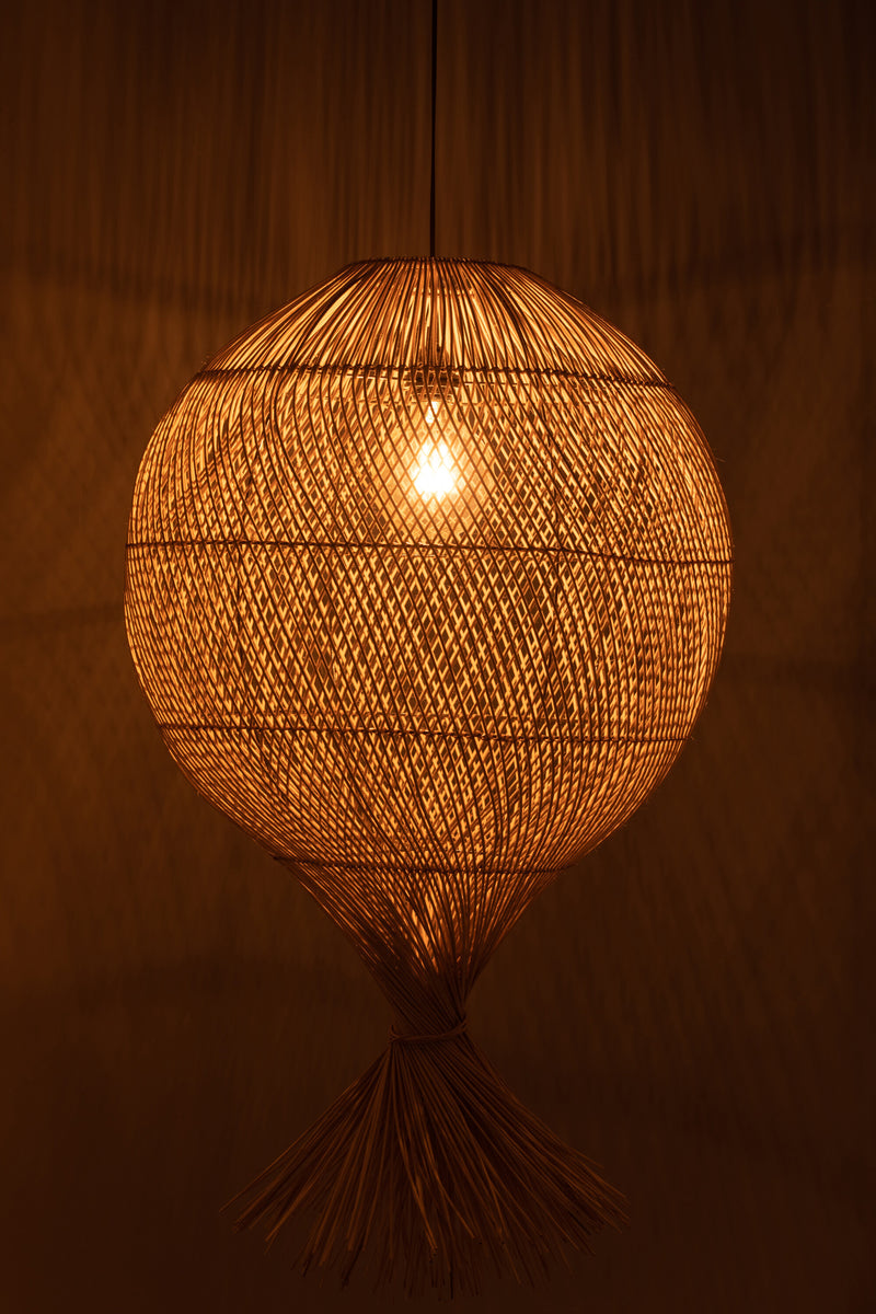 Versatile Kimmy lamp made of rattan - natural flair for your home
