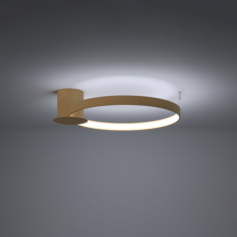 Plafondlamp RIO 55 goud LED 4000K