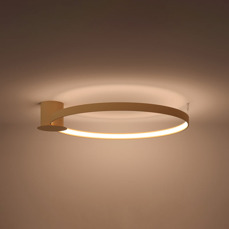 Ceiling light RIO 78 golden LED 3000K