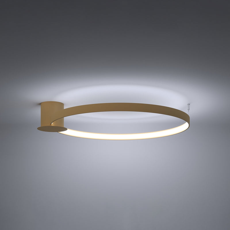 Ceiling light RIO 78 golden LED 4000K