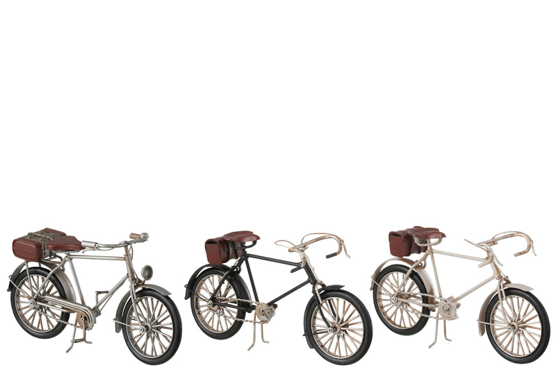 Handcrafted racing bikes made of metal mix - as a set or individually