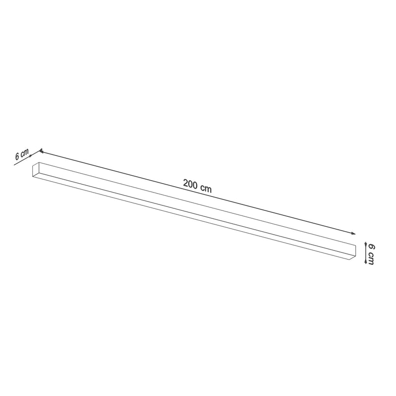 Ceiling light PINNE 200 white