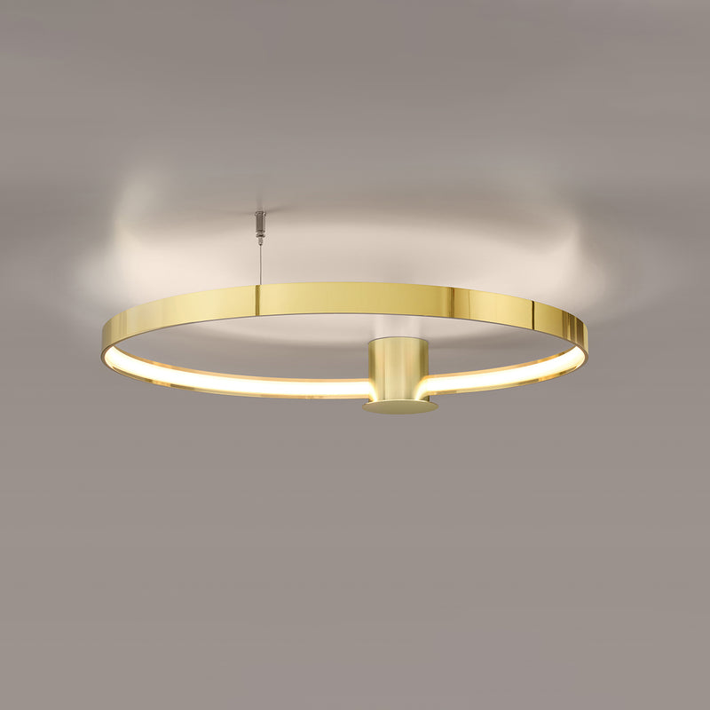 Ceiling light RIO 78 polished gold LED 3000K