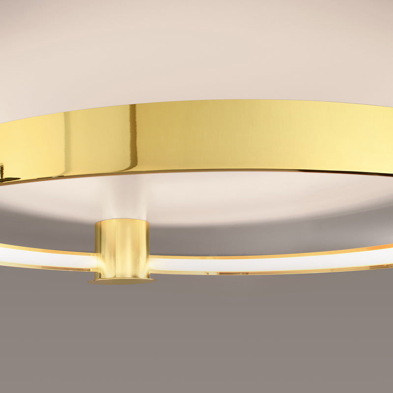 Ceiling light RIO 78 polished gold LED 3000K