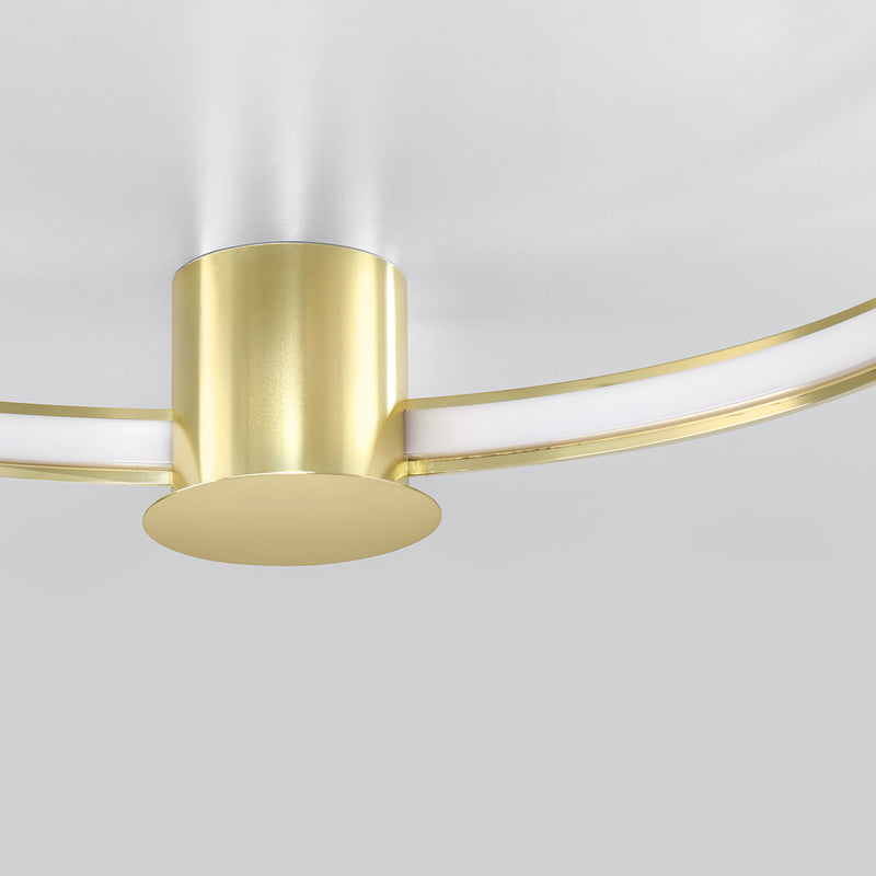 Ceiling light RIO 78 polished gold LED 3000K