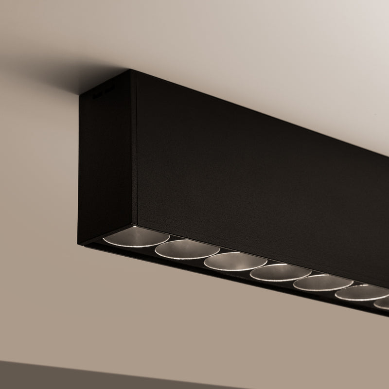 Plafond SOREN schwarz LED 3000K