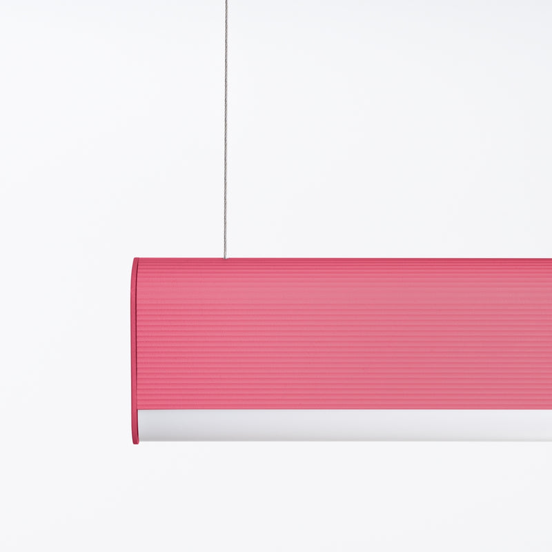 Pendant light FARGE pink LED 3000K