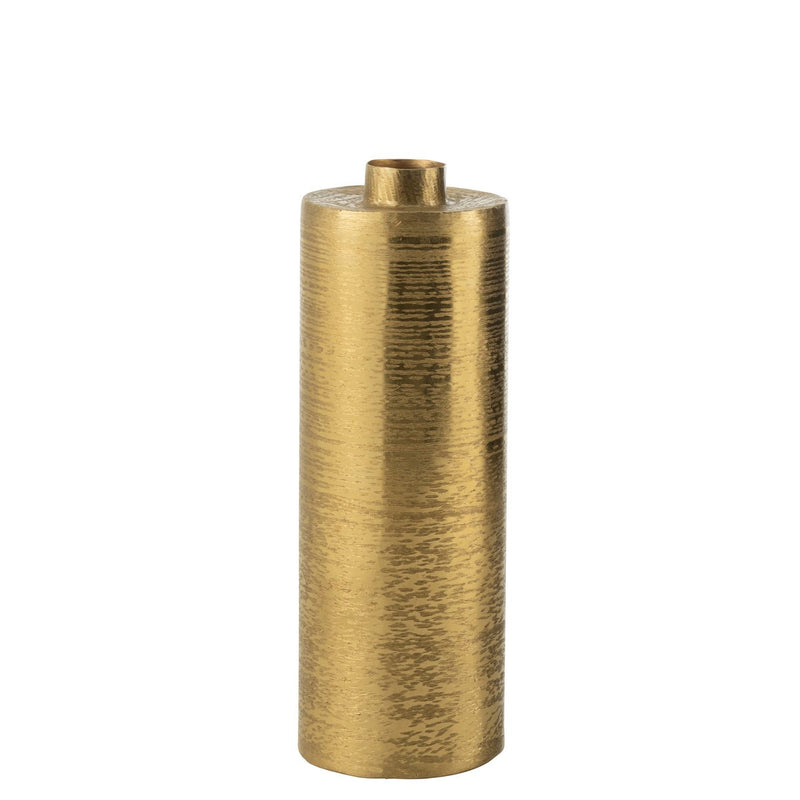 Runde Metallvase Gold – 60 cm