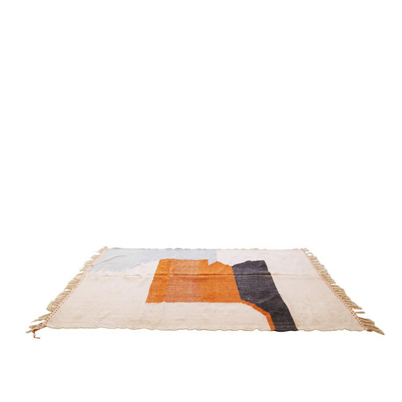 Marokkaans zuiver wollen kilim Berbertapijt 189 x 300 cm