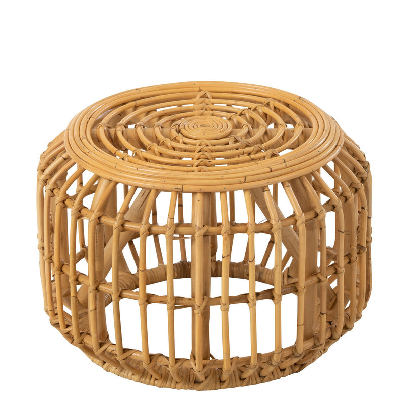 Versatile Harry rattan natural coffee table - elegance and naturalness for the living room, garden and terrace
