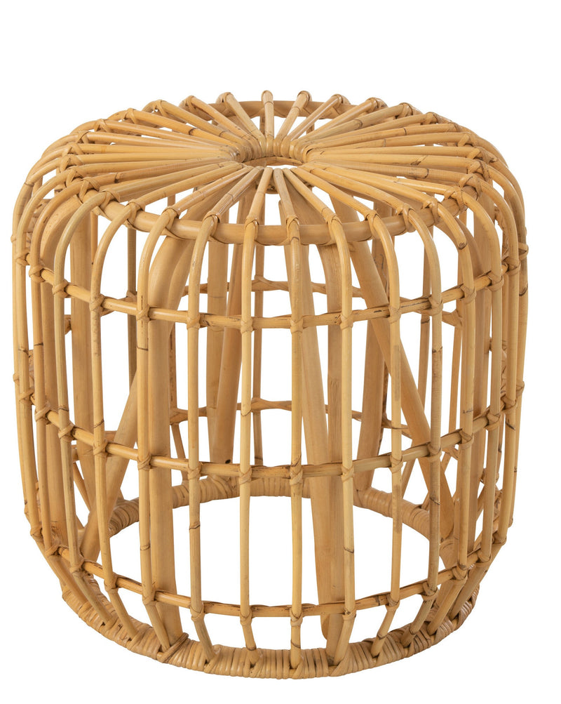 Versatile Sirine rattan natural coffee table - stylish naturalness for the living room, garden and terrace