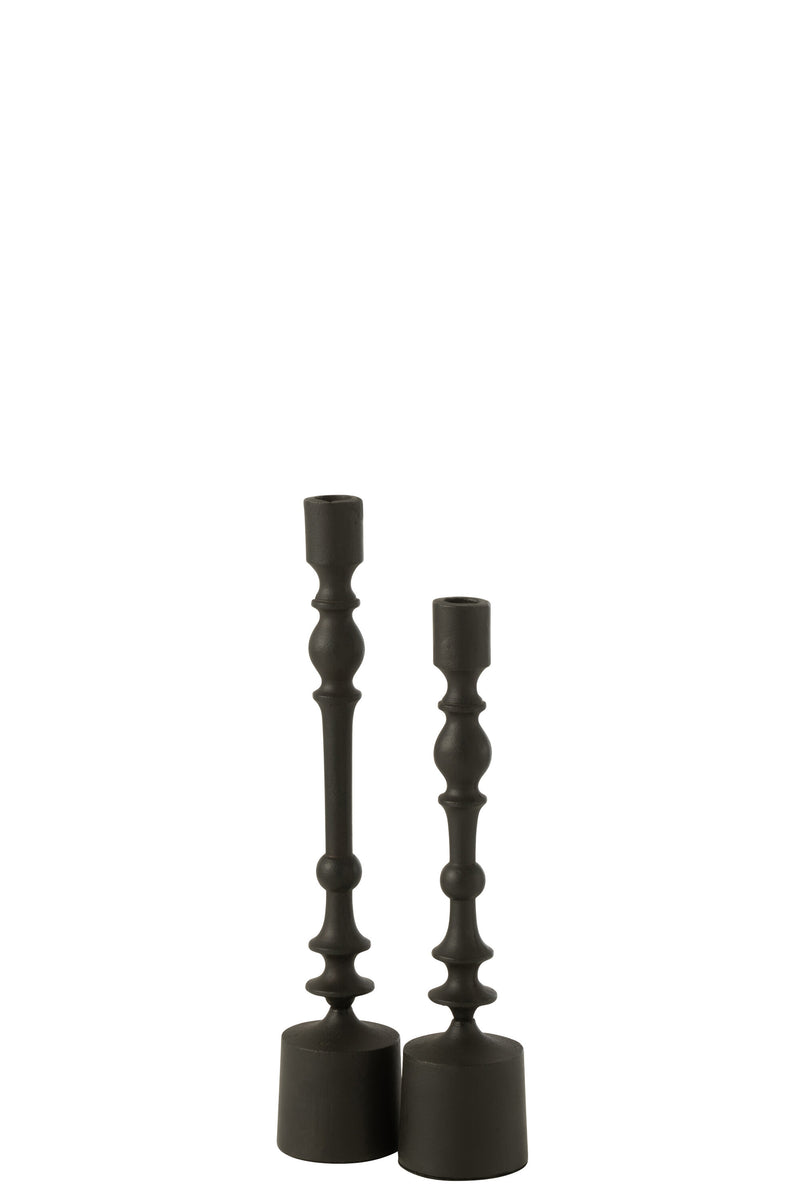 Candlestick Neuh in a set of 4 Elegance in two heights