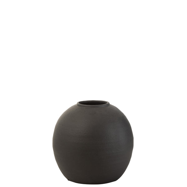 Black cement vase - timeless elegance for your home