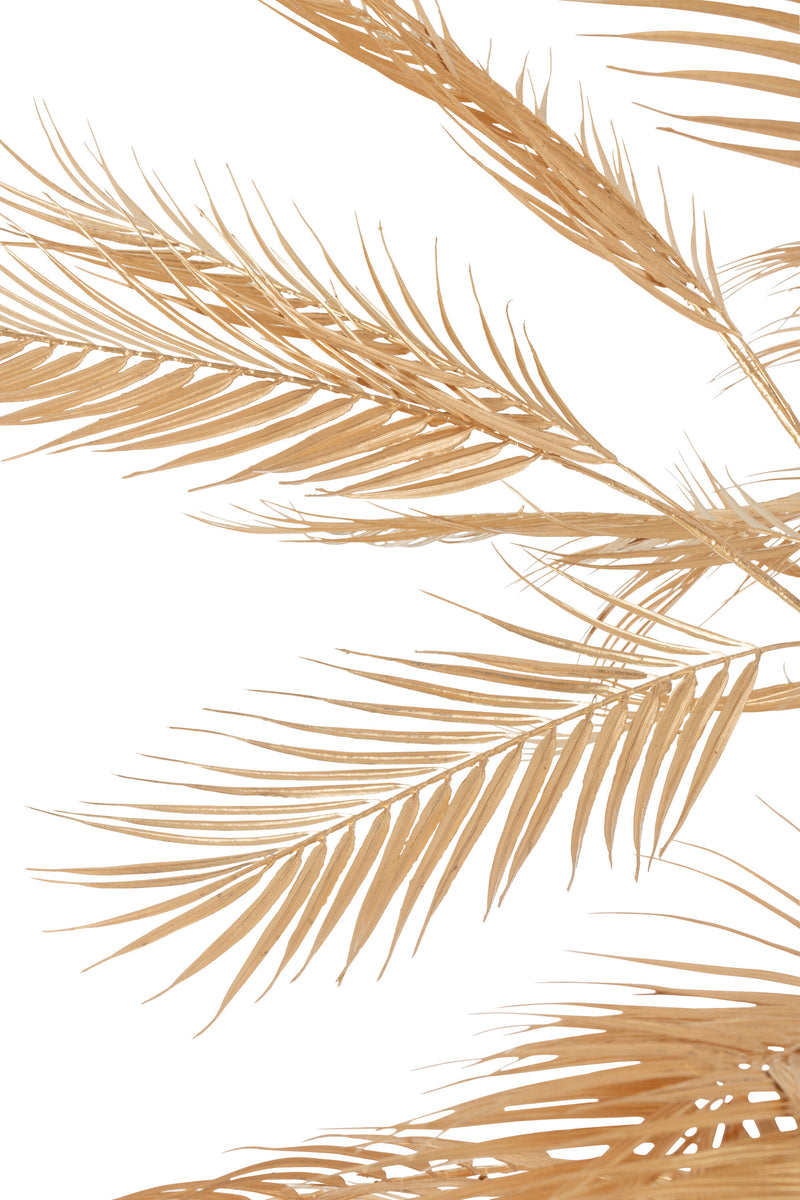 Elegant Gold Steel Palm Leaves Tree - Perfect decoration for your home, office, shop and more