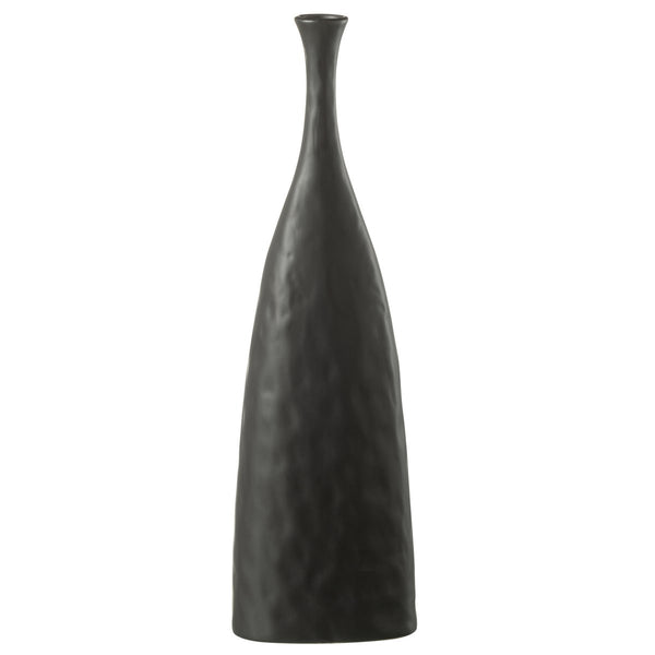 Vase Zihao - Keramik - Schwarz - Groß
