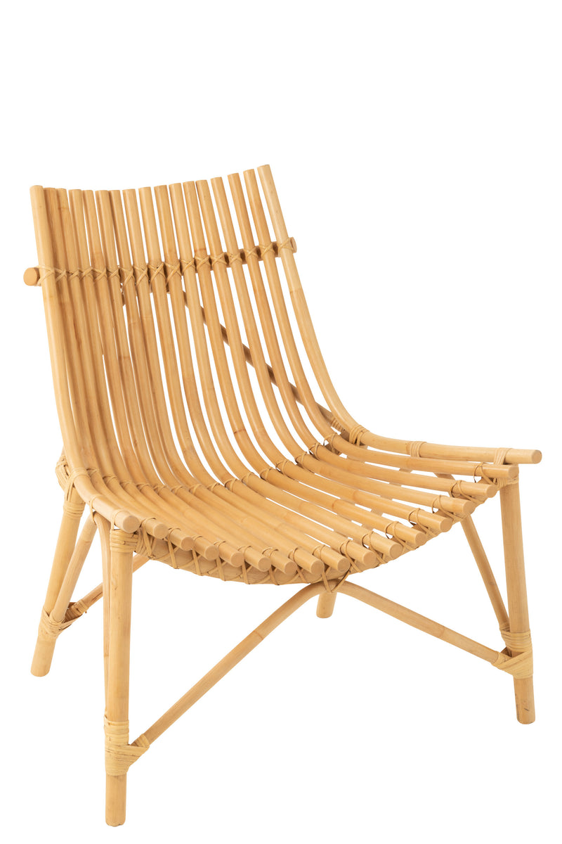 Exquisite Rattan Chair in Black or Natural Handcrafted elegance meets comfortable design