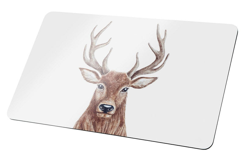 Authentic set of 6 boards 'Deer Home Feeling' - robust and stylish, made in Germany
