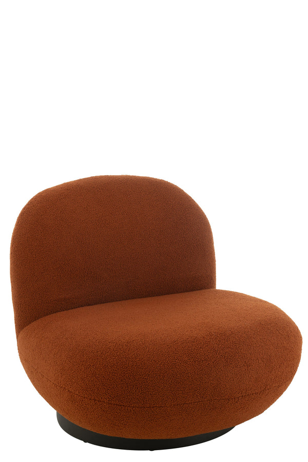 Lounge Chair Snow – Model Aurora, Orange