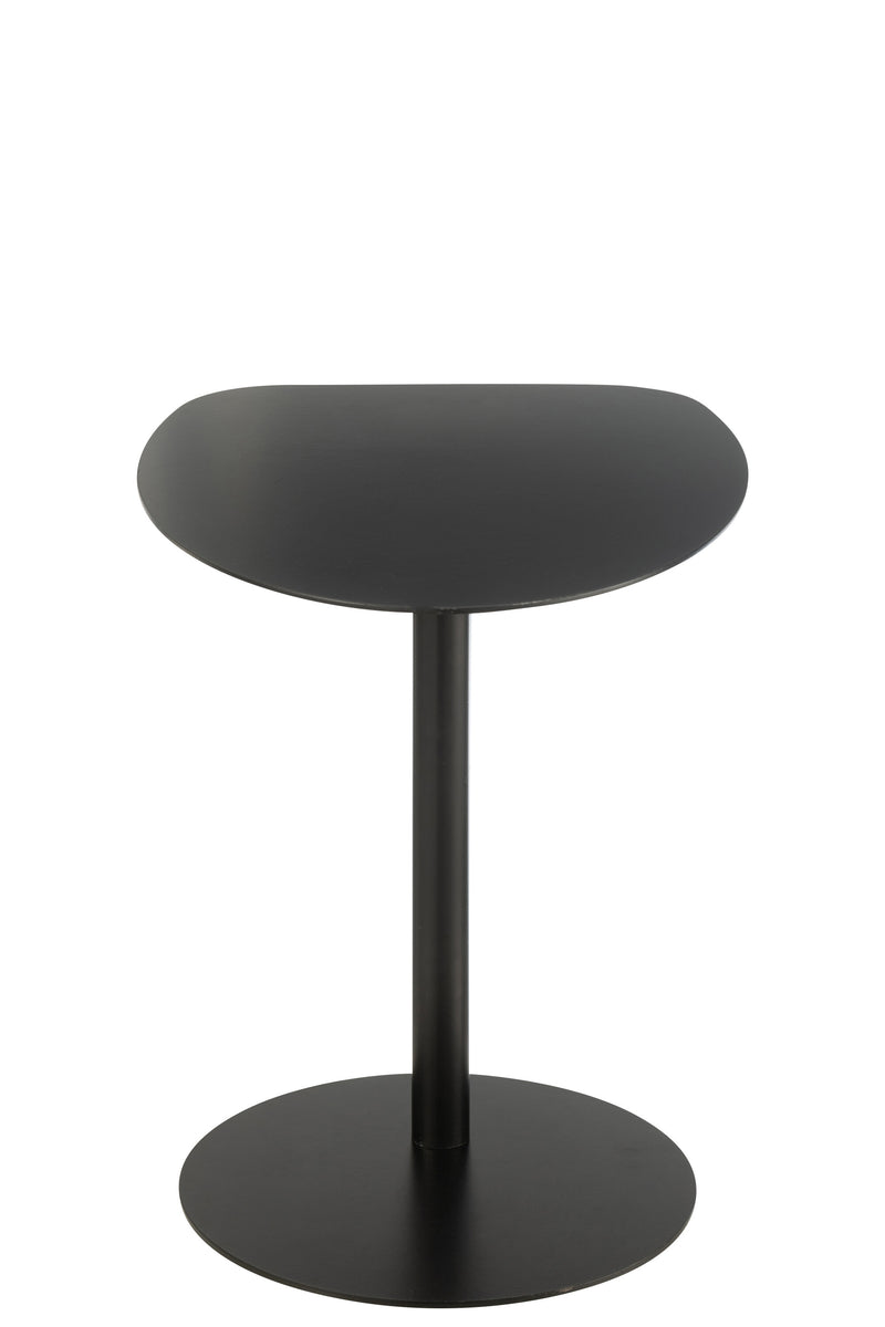 Elegant side table Ice - Metal Black - Modern design