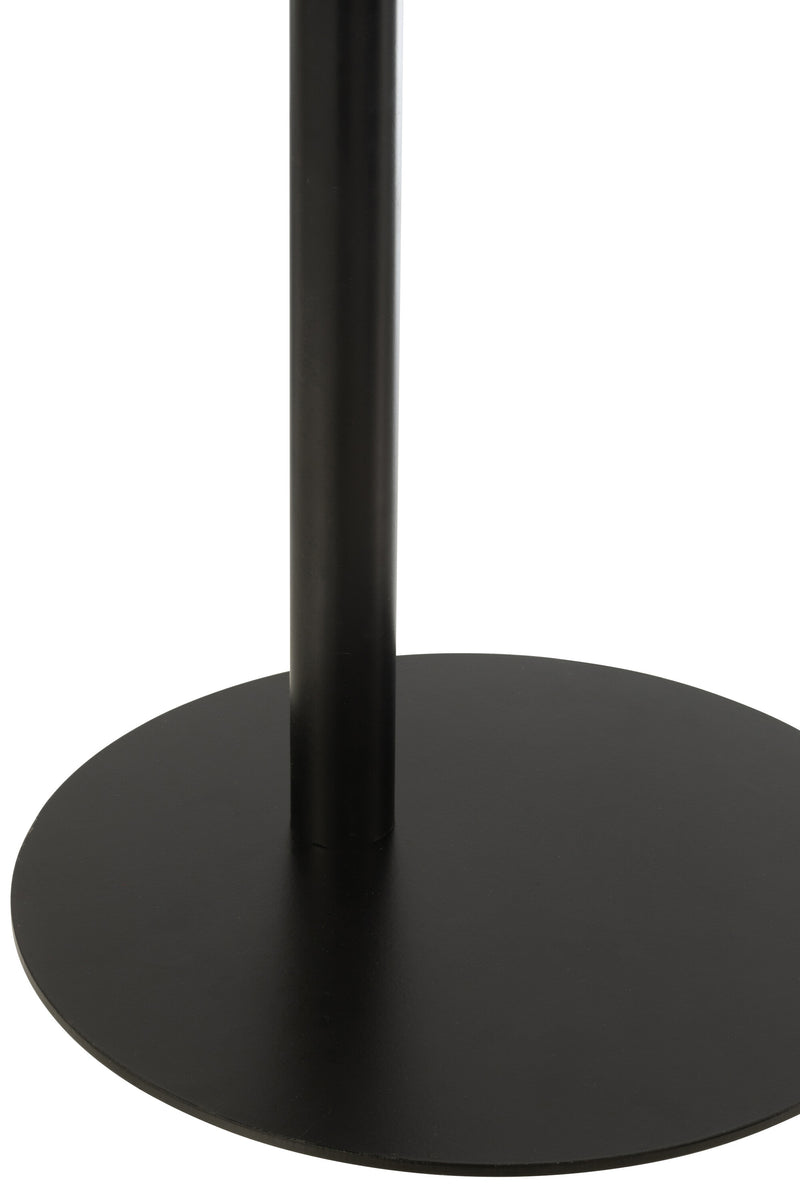 Elegant side table Ice - Metal Black - Modern design