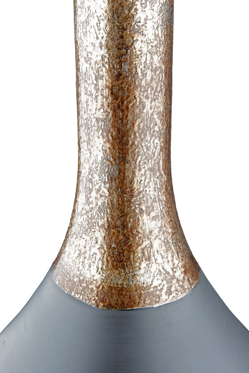 Stylish glass vase 'Rustic' - modern elegance meets rustic flair