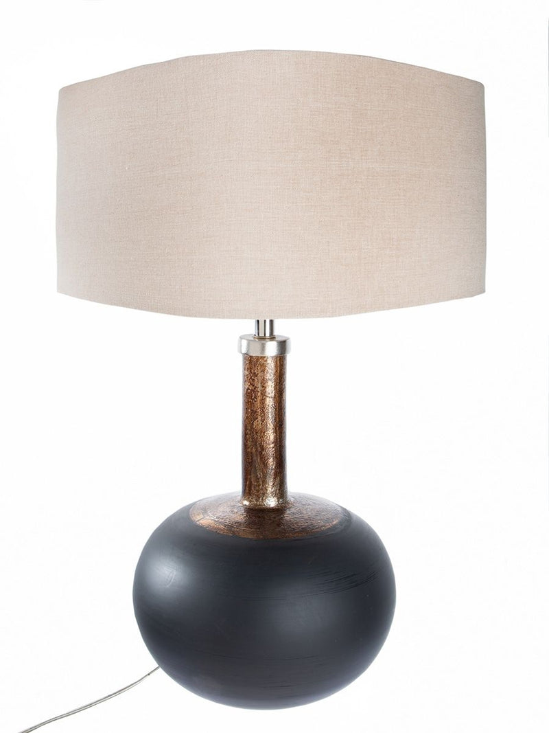 Glass table lamp 'Rustic' - elegant lighting element in a rustic design